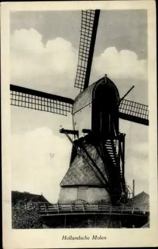 Ak Niederlande, Windmühle
