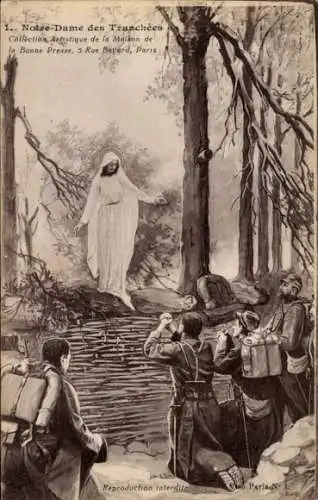 Ak Notre Dame des Trenches