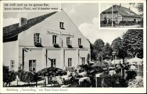 Ak Wik Kiel in Schleswig Holstein, Waldkrug Tannenberg