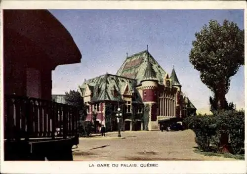 Ak Quebec, Kanada, La Gare du Palais
