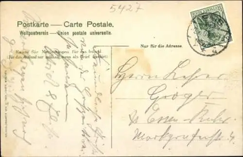 Ak Bad Ems an der Lahn, Blick aus der Wandelbahn