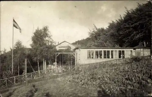 Foto Ak Bad Harzburg am Harz ?, Gastwirtschaft, Garten