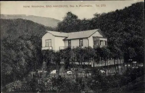 Ak Bad Harzburg im Harz, Hotel Waldhöhe