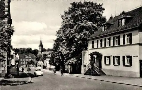 Ak Schwarzenbach an der Saale Oberfranken, Hauptstraße