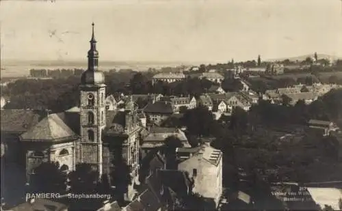 Ak Bamberg in Oberfranken, Stephansberg, Kirche