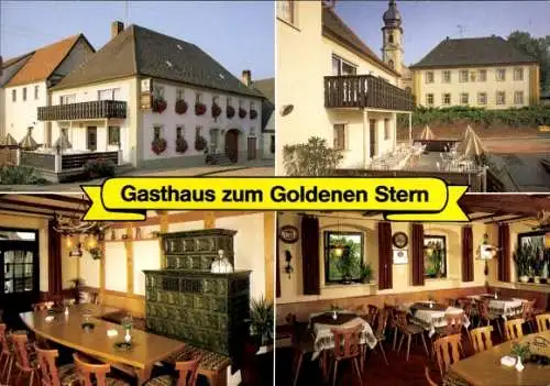 Ak Prölsdorf Rauhenebrach im Steigerwald Unterfranken, Gasthaus zum Goldenen Stern, Inh. Fam. Staub