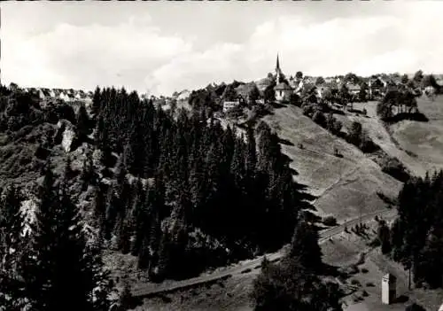 Ak Nordhalben in Oberfranken, Frankenwald, Gesamtansicht