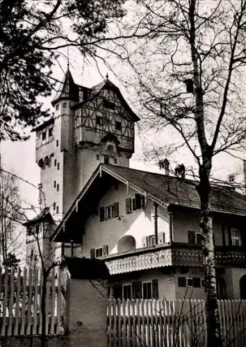 Ak Grafenwöhr,  Wasserturm, Wohnhaus