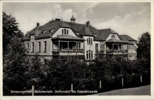 Ak Seifersdorf Dippoldiswalde im Osterzgebirge, Genesungsheim Nächstenliebe