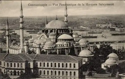 Ak Konstantinopel Istanbul Türkei, Mosquee Suleymanie, Süleymaniye Moschee