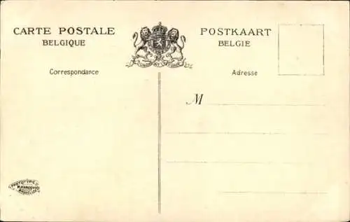 Ak Brüssel Brüssel, Ausstellung 1910, Ein Spaziergang in den Gärten des Grand Palais