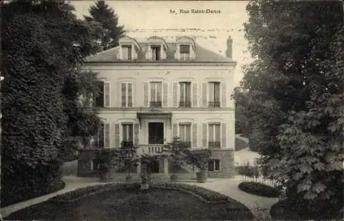 Ak Bourse de Paris II, Rue Saint Denis, Villa