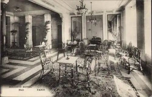 Ak Bourse de Paris II, Madison Hotel, Hall