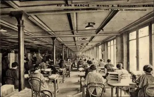 Ak Paris I., Au Bon Marche, Maison A. Boucicaut