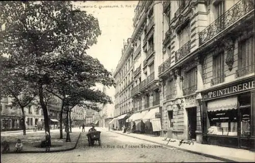 Ak Paris V., Rue des Fosses Saint-Jacques