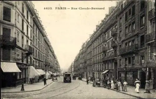Ak Paris V., Rue Claude-Bernard