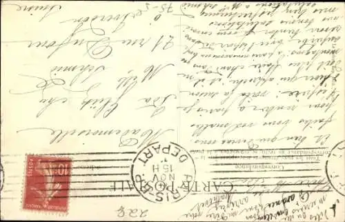 Ak Paris V., Distributi, Der Unfall am Pont de l'Archeveche, Automobil-Omnibus stürzt in die Seine