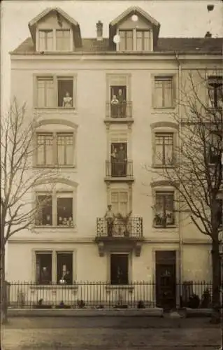 Foto Ak Mulhouse Mülhausen Elsass Haut Rhin, Wohnhaus