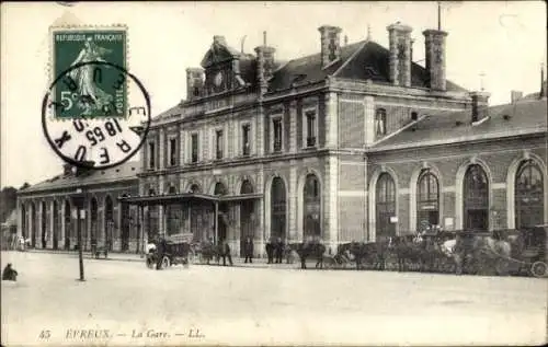 Ak Évreux Ihr, La Gare