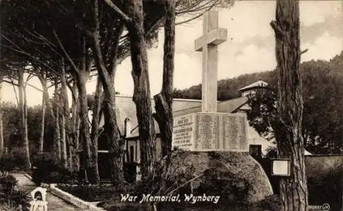 Ak Südafrika, Kriegerdenkmal, Wynberg