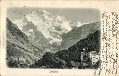 Ak Interlaken Kanton Bern Schweiz, Jungfrau