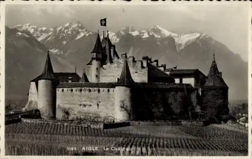 Ak Aigle Kanton Waadt, Schloss