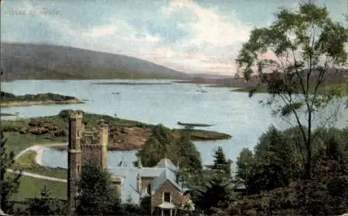 Ak Kyles of Bute Schottland, Gesamtansicht