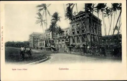 Ak Colombo Ceylon Sri Lanka, Galle Face Hotel