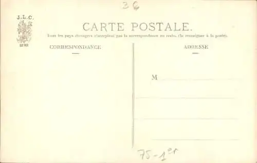 Ak Paris I Louvre, Louvre, Pavillon Marengo