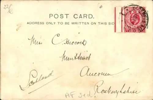 Ak Südafrika, Rikscha Fahrer