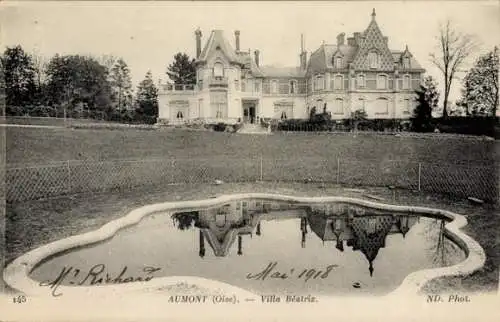 Ak Aumont en Halatte Oise, Villa Béatriz