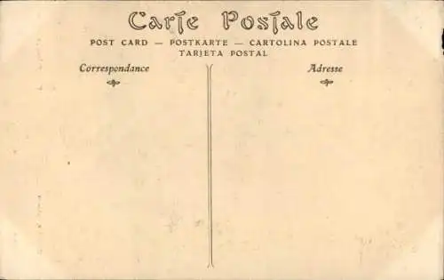 Ak Ermenonville Oise, Jean Jacques Rousseau Denkmal