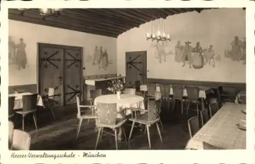 Ak München, In der Heeres Verwaltungsschule, Speiseraum