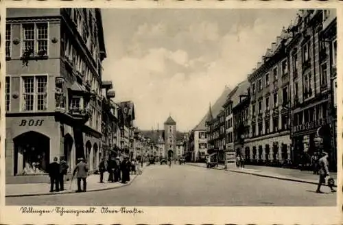 Ak Villingen im Schwarzwald, Obere Straße