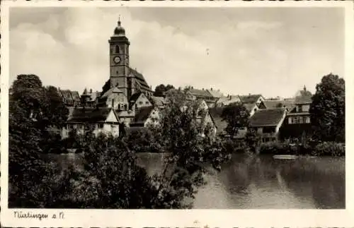 Ak Nürtingen am Neckar Württemberg, Teilansicht