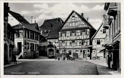 Ak Gernsbach im Murgtal Schwarzwald, Hofstätte, Gasthaus