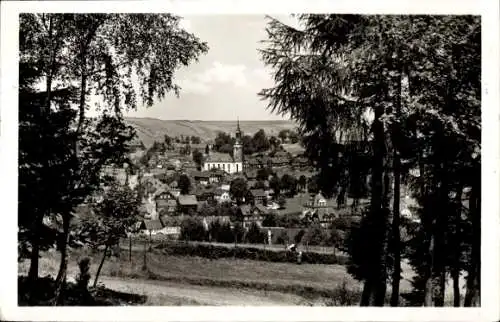 Ak Wurzbach in Thüringen, Gesamtansicht