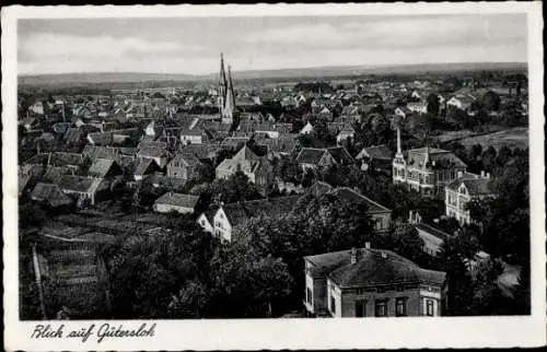 Ak Gütersloh in Westfalen, Gesamtansicht