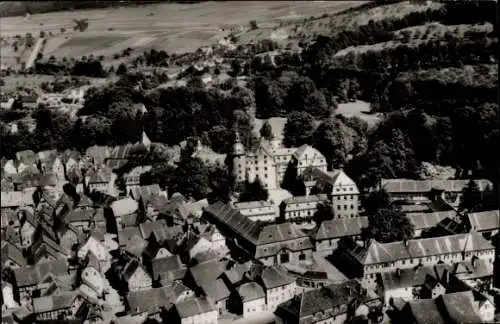Ak Laubach Hann. Münden in Niedersachsen, Totalansicht