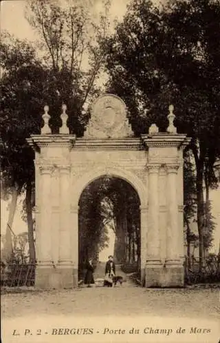 Ak Bergues Nord, Porte du Champ de Mars