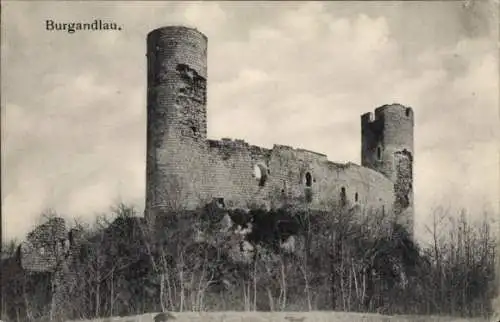 Ak Andlau Elsass Bas Rhin, Burgandlau, Ruine