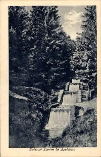 Ak Loenen Gelderland, Wasserfall