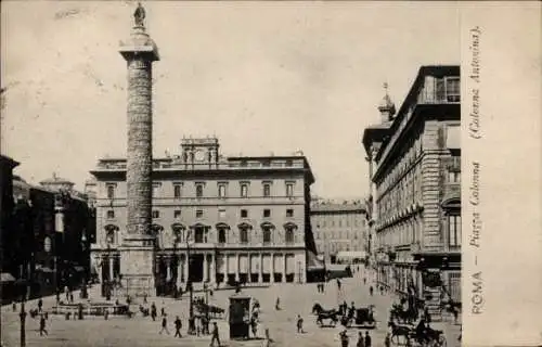 Ak Rom Rom Latium, Piazza Colonna