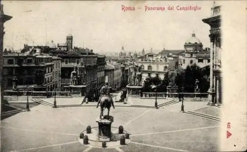 Ak Roma Lazio, Panorama dal Campidoglio