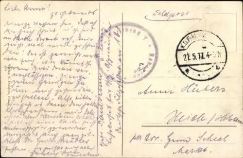 Ak Liepaja Libau Lettland, Rosenplatz