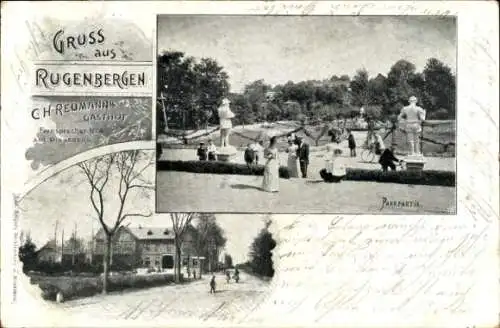 Ak Rugenbergen Bönningstedt in Schleswig Holstein, C. H. Reumann's Gasthof