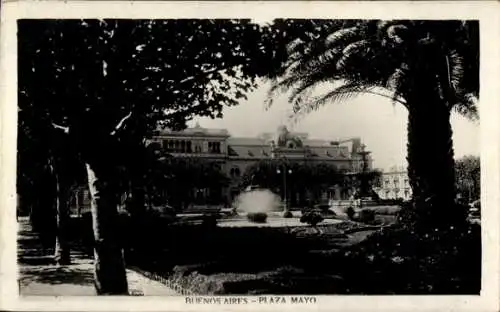 Ak Buenos Aires Argentinien, Plaza Mayo