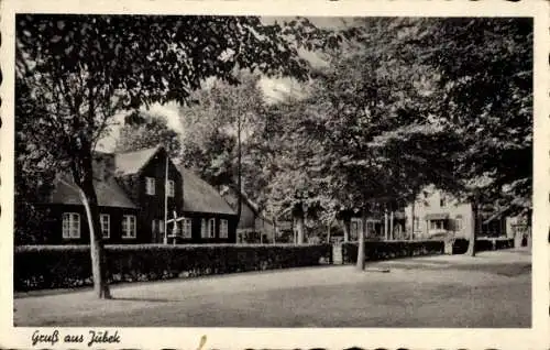 Ak Jübek in Schleswig Holstein, Ortspartie