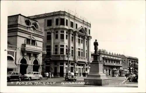 Ak Maracaibo Venezuela, Plaza Baralt
