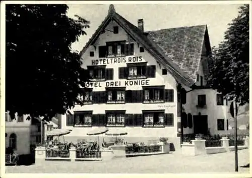 Ak Einsiedeln Kanton Schwyz Schweiz, Hotel Drei Könige